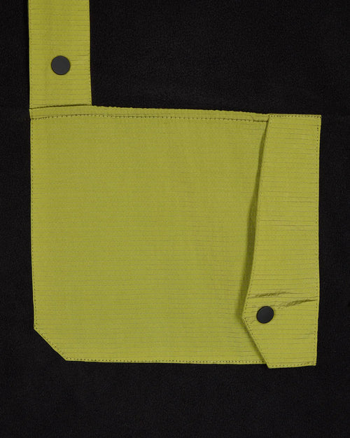 Weekend Offender CRUZ POLAR FLEECE BLACK/LIME GREEN