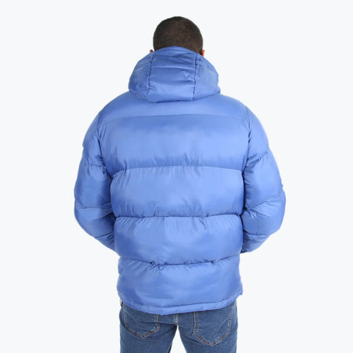 Peaceful Hooligan sports blue puffer jacket