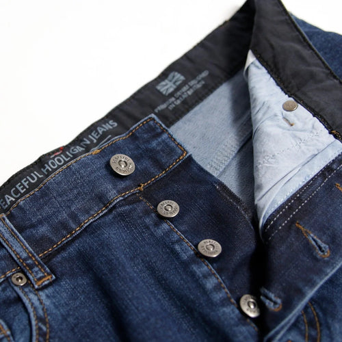 PH REGULAR FIT JEANS MID WASH