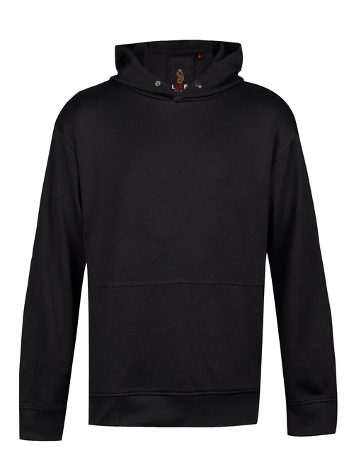 Luke 1977 CARTER JACQUARD OVERHEAD HOODIE