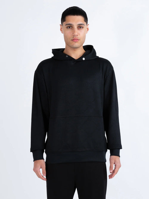 Luke 1977 CARTER JACQUARD OVERHEAD HOODIE