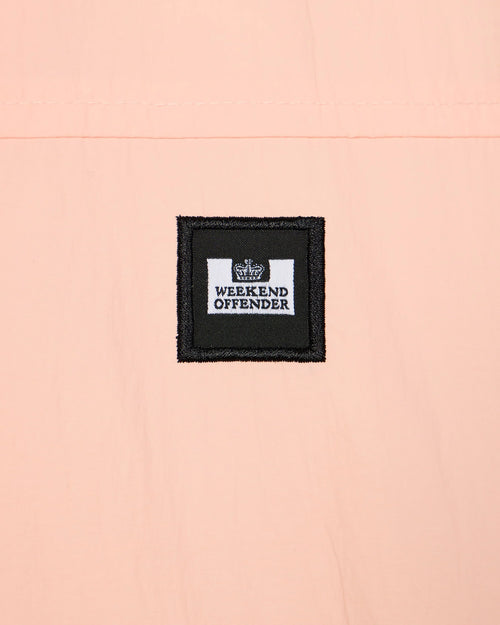 Weekend Offender PLEX WINDBREAKER JACKET PEACHY