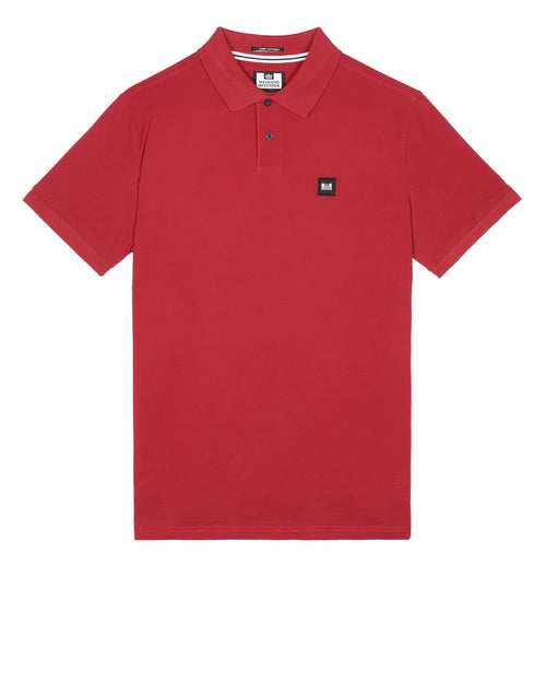 Weekend Offender CANEIROS POLO SHIRT SCARLET RED