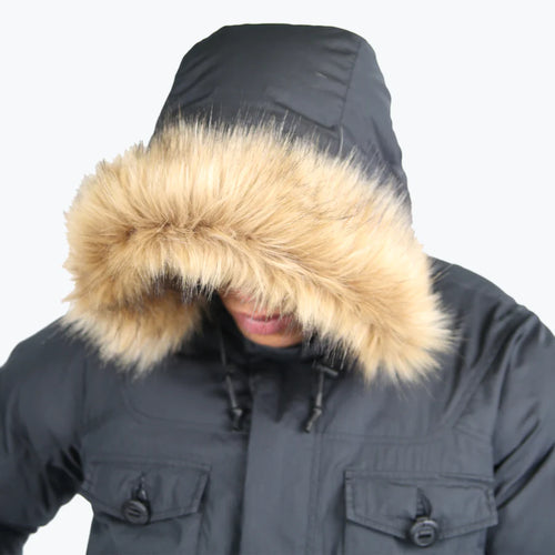 Peaceful Hooligan Moss Jacket Black