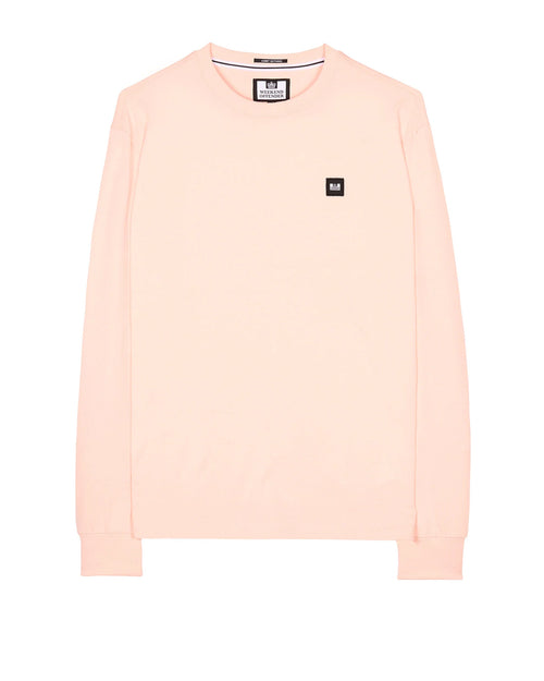 Weekend Offender MAHONEY LONG SLEEVE T-SHIRT PEACHY