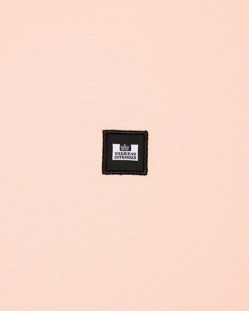 Weekend Offender MAHONEY LONG SLEEVE T-SHIRT PEACHY