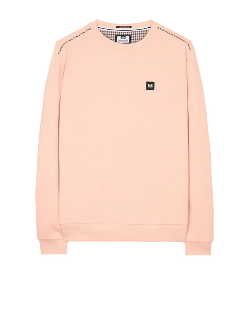 Weekend Offender VEGA SWEATSHIRT PEACHY/HOUSE CHECK