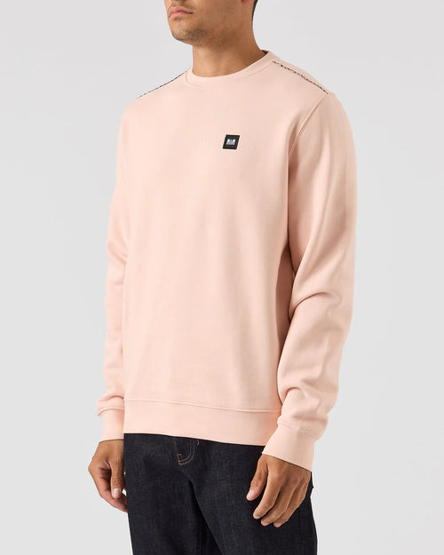 Weekend Offender VEGA SWEATSHIRT PEACHY/HOUSE CHECK