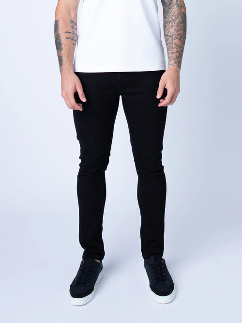 Luke 1977 VAC SLIM FIT BLACK JEANS