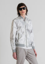 Antony Morato BOMBER JACKET WITH ABSTRACT PRINT