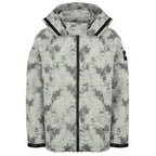 Weekend offender Long Sleeve Zip Up Grey Rusted Mens Hooded Jacket