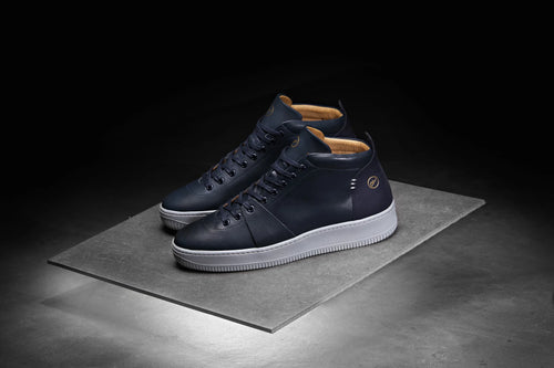 OLI X OLIVER  Navy Soho Mid Top