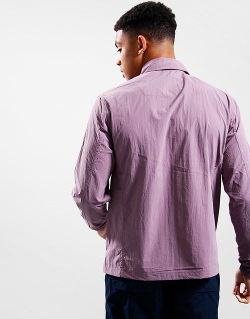 Weekend Offender VINNIE OVERSHIRT DARK GRAPE